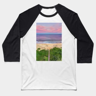 Sunset Beach Baseball T-Shirt